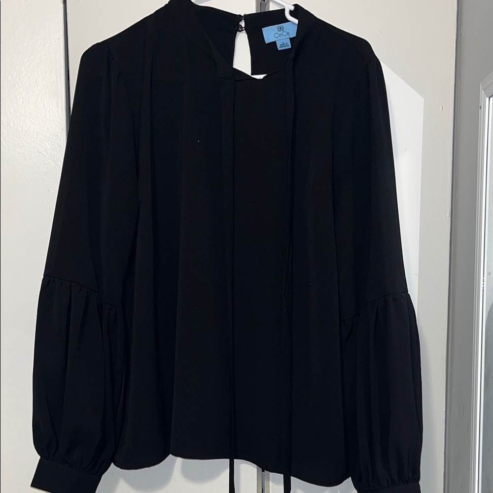 Elegant Black CeCe’s Women's Top Size Large